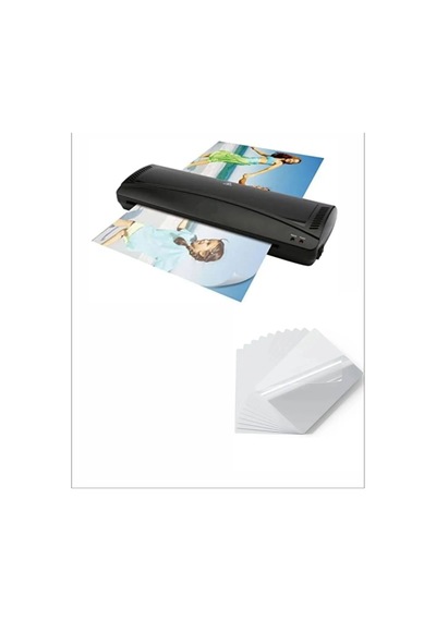 Filmi Parlak A4 10 Lu 1 Paket 125 Mikron Pvc Kaplama Poşeti