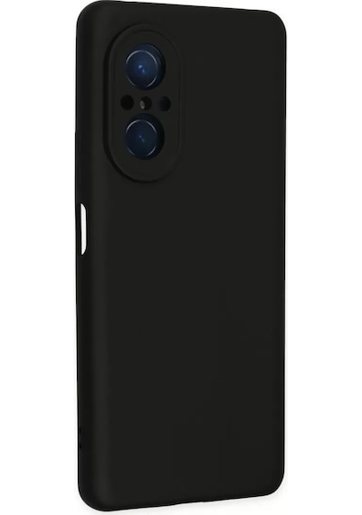 Newface Huawei Nova 9 Se Kılıf Nano İçi Kadife Silikon - Siyah