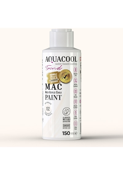 Aquacool Trend M.a.c Hobi Boyası Su Bazlı Akrilik 150 Ml
