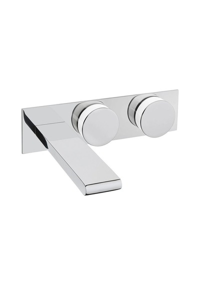 VitrA Memoria A4231457 Ankastre Lavabo Bataryası Beyaz - Krom
