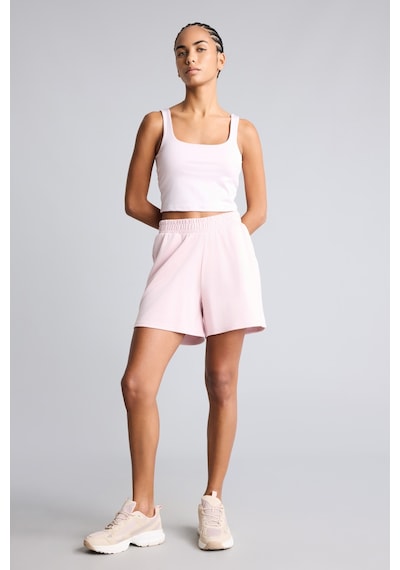 Defacto Relax Fıt Beli Lastikli Kısa Paça Basic Bermuda Şort I7542ax26aupn638 Pembe-pn638