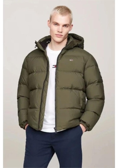 Tommy Hilfiger Tjm Essentıal Ceket Uzunluğu-9449 Yeşil