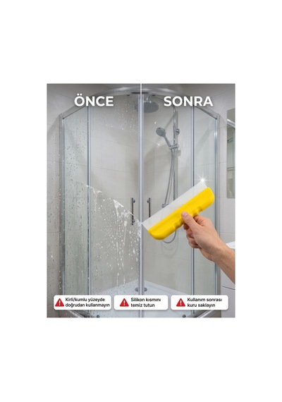 Silikon Ultra Profesyonel Cam Çekçeği 9x31 Cm - 270 Gram