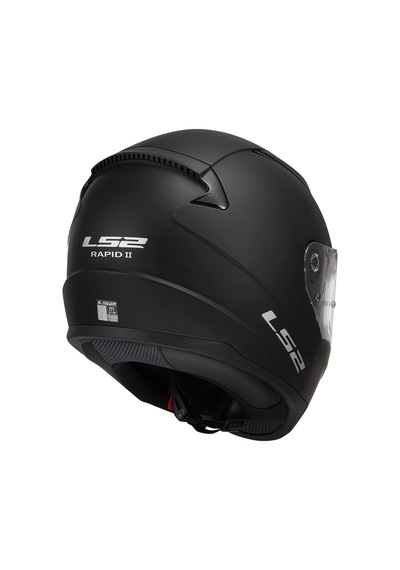 Ls2 Rapıdd 2 Mat Siyah Kapalı Kask
