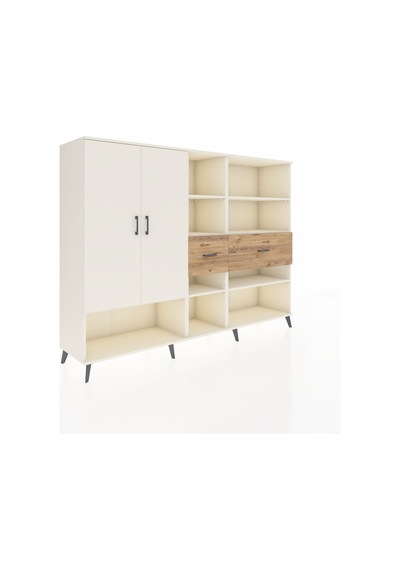 Hyperion Dolap 10 Raflı 2 Çekmeceli 2 Kapaklı 220x44x163 Aytaşı-aytaşı/çam Aytası/atlas Çam - Aytası Hyperion Dolap 10 Raflı 2 Çekmeceli 2 Kapaklı 220x44x163 Aytaşı-aytaşı/çam Aytası/atlas Çam - Aytası