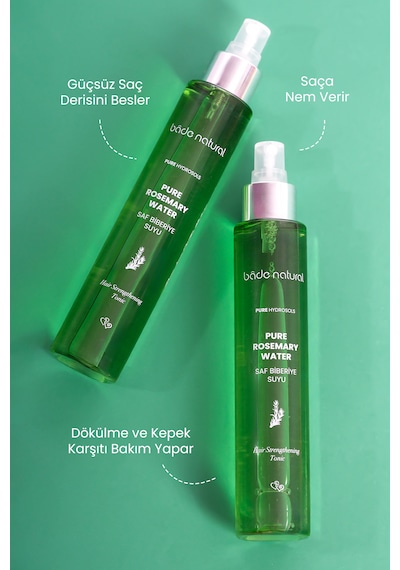 Bade Natural Biberiye Suyu Dökülme Karşıtı Saç Toniği 150 ML