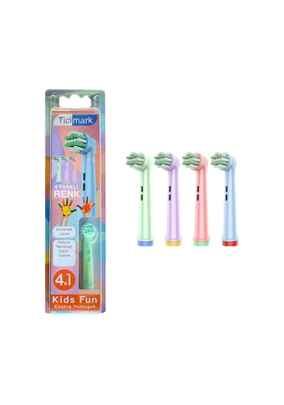 Kids Fun - Narin Yumuşak Oral-b İle Uyumlu Diş Fırçası Başlığı -