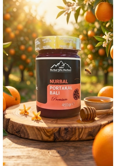 Nurbal Şifa Merkezi Portakal Balı 450 G
