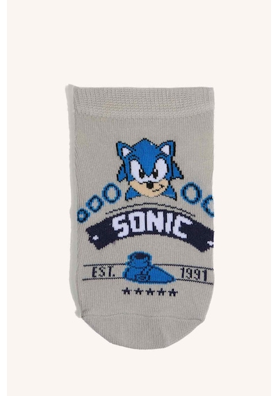 Defacto Sonıc The Hedgehog Lisanslı 3lü Pamuklu Patik Karma Çorap Erkek Çocuk I4481a8nskr1 Çok Renkli-kr1