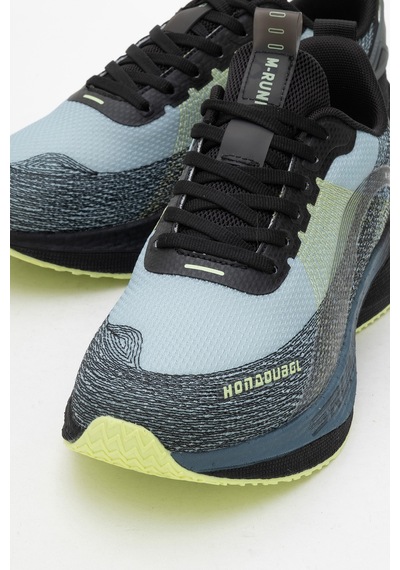Marcomen Erkek Kalın Taban Bağcıklı Comfort Sneaker Mc 21043 Siyah