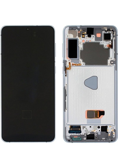 Samsung Galaxy S21 Plus 5g Sm-g996 Lcd Ekran Dokunmatik Çıtalı Gümüş