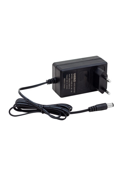 12 Volt - 2 Amper 5.5 2.5 Uçlu Yerli Üretim Plastik Kasa Priz Tipi Adaptör