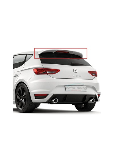 Seat Leon Mk3 Bagaj Üstü Spoiler Abs Plastik Taiwan