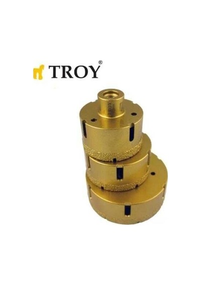 Troy 27450-06 Avuç Taşlamalar İçin Seramik Kuru Elmas Delici, 6mm