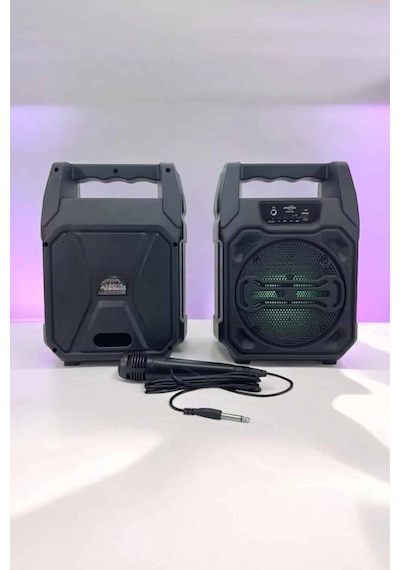 Hubrendy Tekno 6.5 İnç Kablosuz Hoparlör Bluetooth Bağlantılı Yüksek Ses