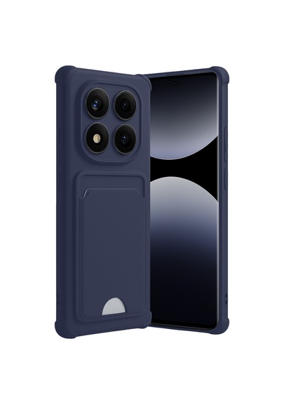Xiaomi Redmi Note 14 Pro 4g Uyumlu Kelvin Kartvizitli Silikon - Lacivert