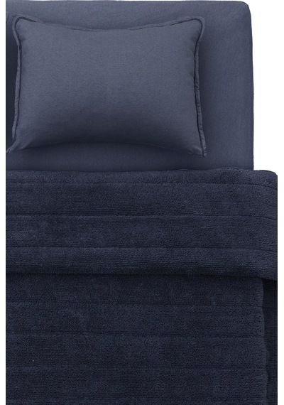 Koza Home Koza Lun İndigo Yatak Örtüsü Takımı Tek Kişilik 9083 170 X 240 indigo