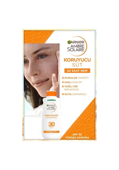 Garnier Ambre Solaire Güneş Kremi Koruyucu Süt SPF 30 200 ML