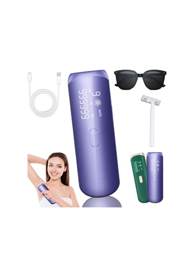 Ice Ipl Pro, Ice Cool Ipl Epilasyon Cihazı, Soğutma Fonksiyonlu Ipl Cihazları Epilasyon, 9 Akıllı Enerji Seviyesi Cilt Pürüzsüzleştirme Ve Tüy Alma Mor Diğer Ice Ipl Pro, Ice Cool Ipl Epilasyon Cihazı, Soğutma Fonksiyonlu Ipl Cihazları Epilasyon, 9 Akıllı Enerji Seviyesi Cilt Pürüzsüzleştirme Ve Tüy Alma Mor Diğer