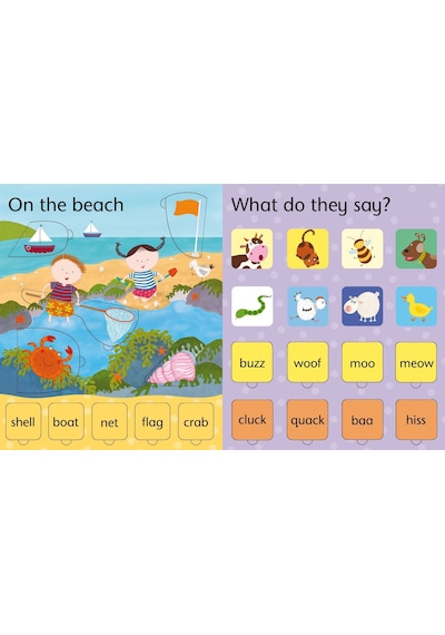 Lift-the-Flap Word Book- Usborne