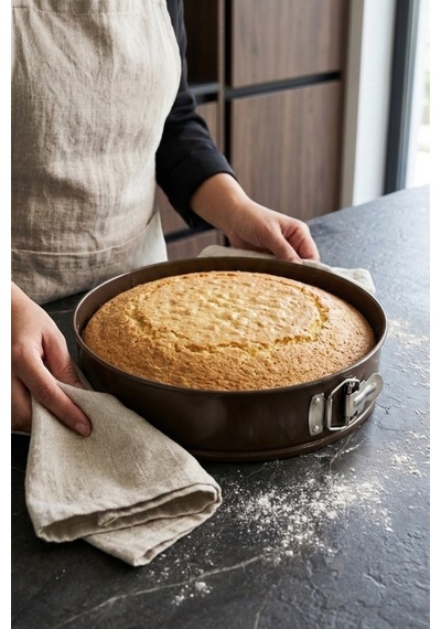 Cooker 28 Cm Kelepçeli Kek Kalıbı Ckr3565 Kahverengi