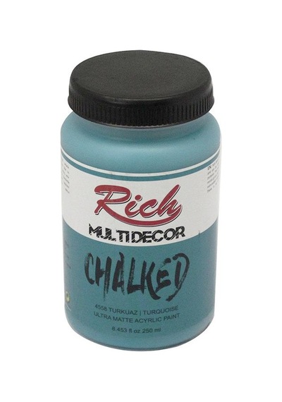 Rich Multi Decor Chalked Akrilik Boya Turkuaz 250Ml