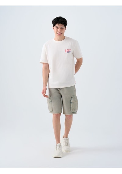 LOFT Baggy Fit Erkek Şort Lf2039635 Q1.v1 Denim
