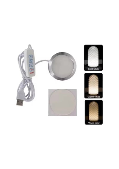 Bambu Lab Uyumlu 3d Baskı Modeli 5v Usb Led Lamba Kiti - Parlaklık Ayarlanabilir