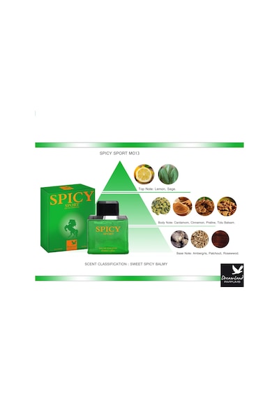 Spicy Sport Pour Homme Eau De Toilette Sprey 100 Ml Baharat - Odunsu