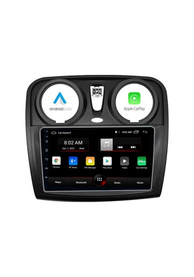 Dacia Dokker 2012-2022 Android Multimedya 4gb/64gb 9 İnc Ips Ekran Carplay Kamera  9"
