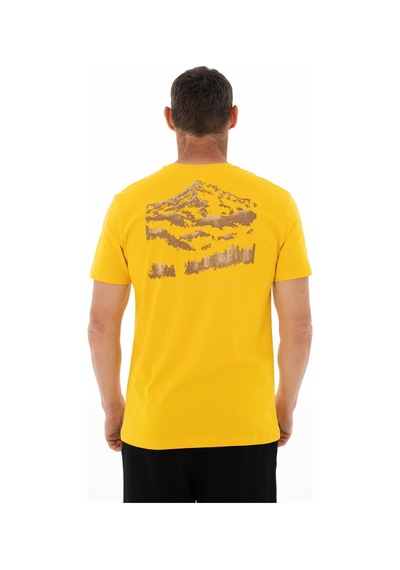 AR-MA Arma Erkek Regular Fit Bisiklet Yaka Tişört Y25344405701 Sarı