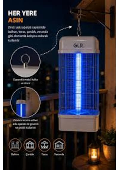 Glr Rt-10w Elektrikli Sinek Öldürücü Lamba 10w 2500v Yüksek Voltaj