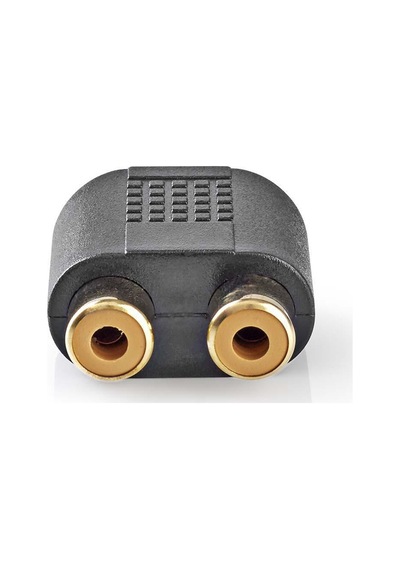 3,5 Mm Erkek - 2x Rca Dişi Altın Kaplama Stereo Çevirici