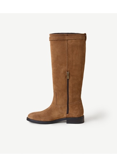 Yargıcı Süet Binici Çizme 26kkay4019x 008 Camel
