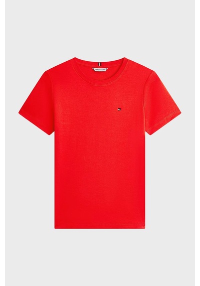 Tommy Hilfiger Pamuklu Logolu Slim Fit Bisiklet Yaka T Shirt Bayan T Shirt Ww0ww40587 Sne Kırmızı Kirmizi Tommy Hilfiger Pamuklu Logolu Slim Fit Bisiklet Yaka T Shirt Bayan T Shirt Ww0ww40587 Sne Kırmızı Kirmizi