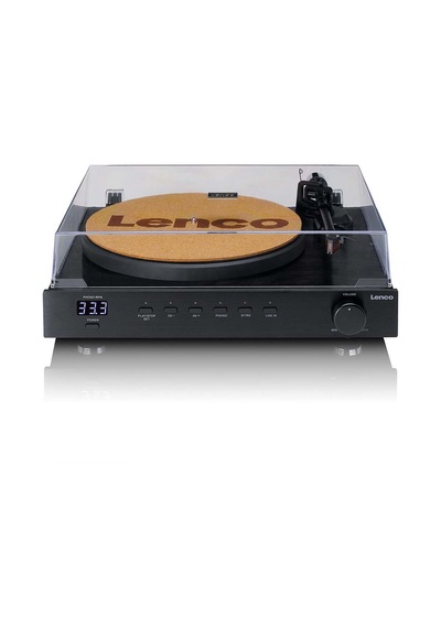 Lenco Ls-700bk Siyah Dahili Hoparlörlü Hifi Bluetooth Özellikli Ve Ortofon 2m Red Pikap-siyah