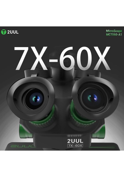 2uul Mc7060-a1 7-60x Senkron Zoom Trinoküler Pcb Mikro Çalışma Mikroskobu
