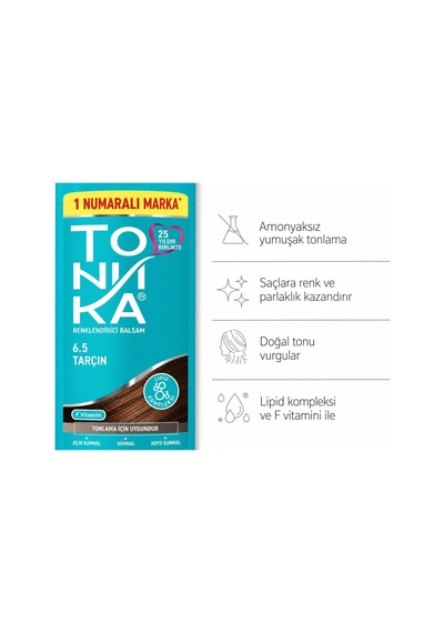 Tonıka Renk Veren Saç Balsamı 6.5 Tarçın 150 Ml Diğer