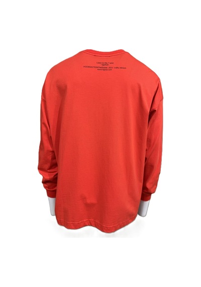 Vigoss Vıgoss Actıon Baskılı Erkek Oversıze Sweat 62680-30005 Kırmızı