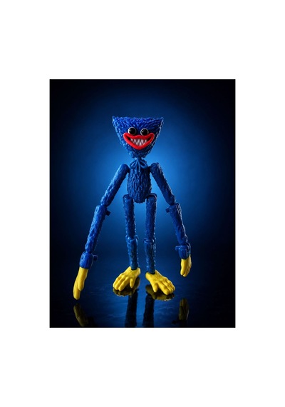 Poppy Playtime Huggy Eklemleri Hareketli Mavi Canavar Oyuncak Figürü Dummy Robot Tarzı 20cm