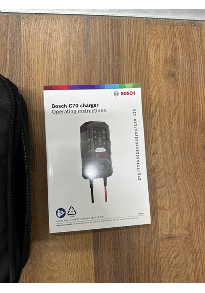 Bosch Akü Şarj Cihaz Aleti Çantalı Kitapçıklı C7 8v 10a 01899110