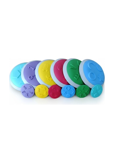 Taktil Diskler 6 Lı Set