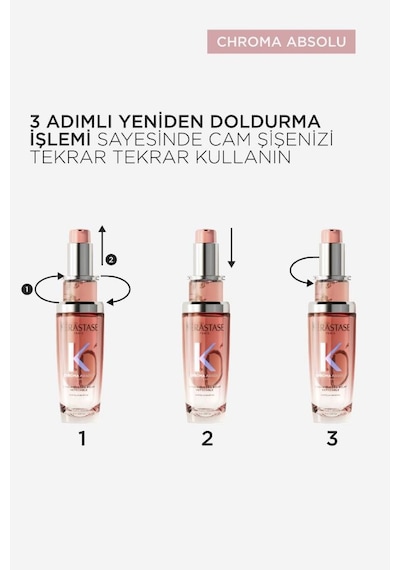Kerastase Chroma Absolu L'huile Chroma Eclat Boyalı Saçlar Için Bakım Yağı 75 Ml