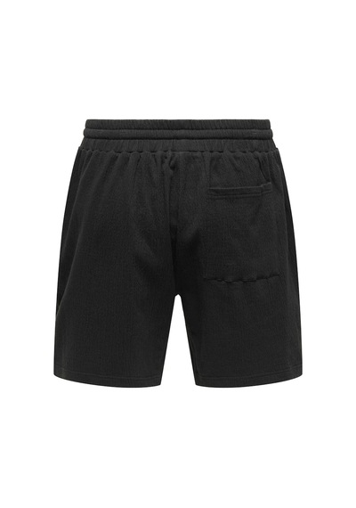 Only & Sons Eddie Erkek Siyah Şort 22037537-b