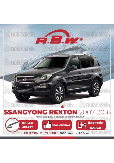 Ssangyong Rexton Muz Silecek Takımı (2007-2016) RBW