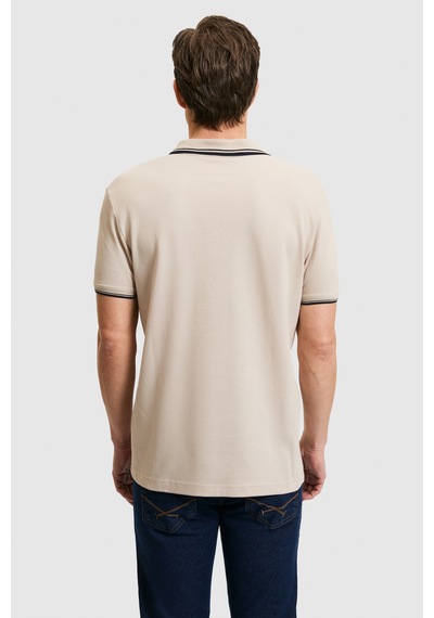 U.s. Polo Assn. Erkek Taş Tişört 50323894-vr049 Taş Rengi