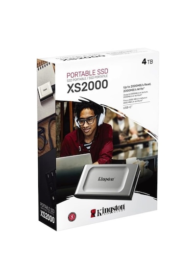 Kingston 4tb Sxs2000 Boc Usb-c Taşınabilir Ssd