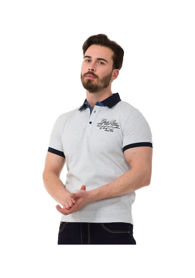 Ct767 Yazılı Polo Yaka Erkek Tişört 001
