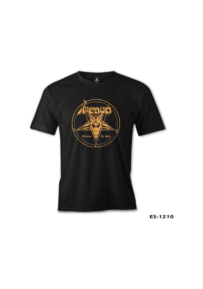Venom - Welcome To Hell Siyah Erkek Tshirt
