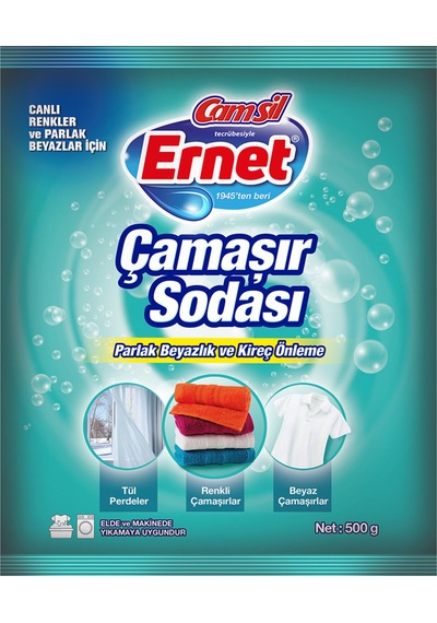 Ernet Çamaşır Sodası 500 G 3 Adet Diğer
